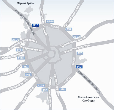 Михайловская слобода московская область карта